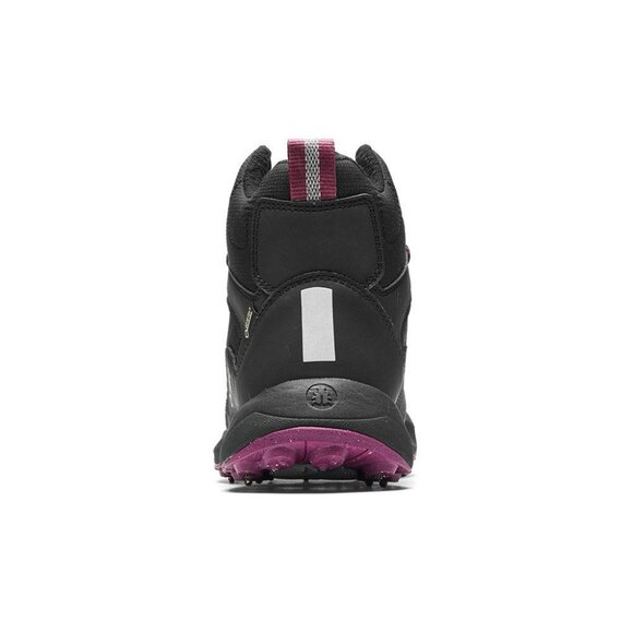 Icebug Pace3 W BUGrip GTX Studded Winter Boots Black / DarkHibiscus 2024 Size 8 - Picture 3 of 16